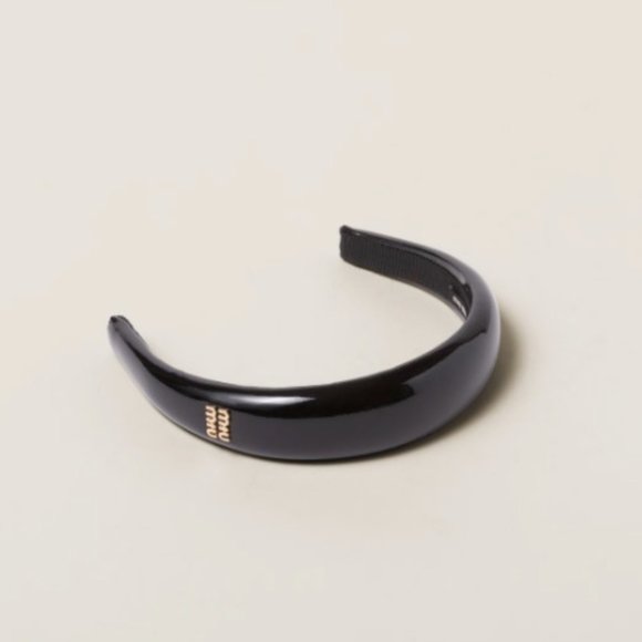 BRAND NEW MIUMIU HEADBAND, SUPER CUTE, STILL IN PACKAGING BLACK - Picture 8 of 8